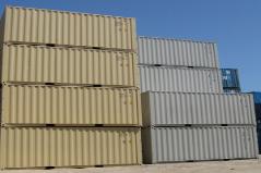 40FT GREY AND BEIGE COLOR CONTAINERS
